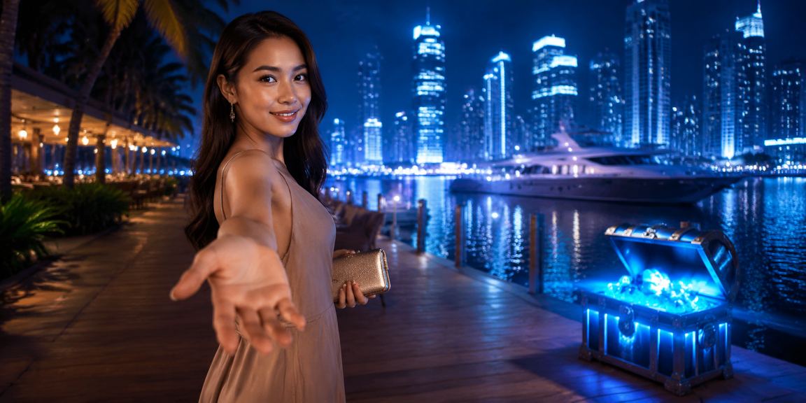 Model Vietnam menikmati bonus pendaftaran di platform hiburan digital