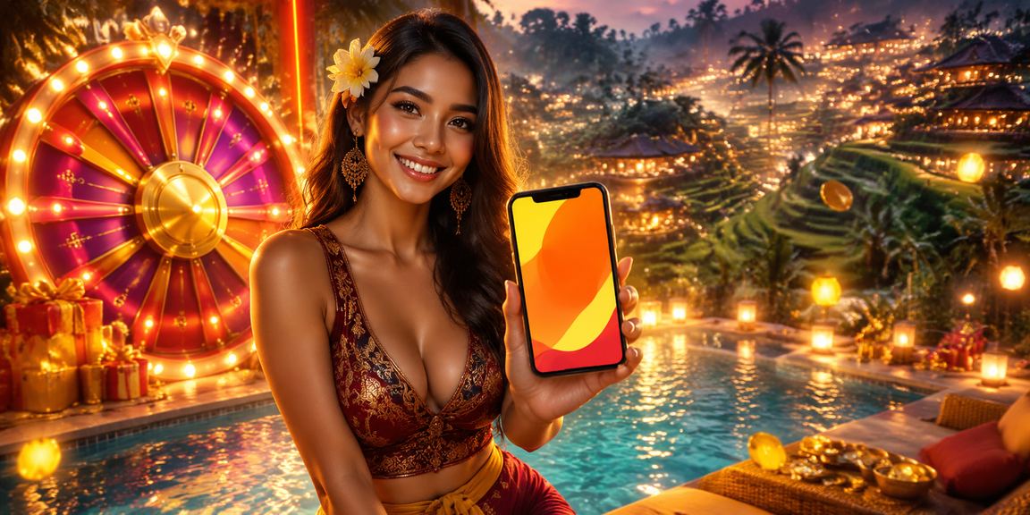 Meja roulette di suasana pasar malam, menggambarkan keseruan kasino online pahlawan4d